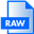 RAW File Extension Icon 32x32 png